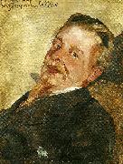 Ernst Josephson portratt av hugo nykopp oil painting